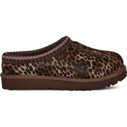 UGG Tasman Slipper Caspian Leopard Print Burnt Cedar (Women's) - Lucid Soles