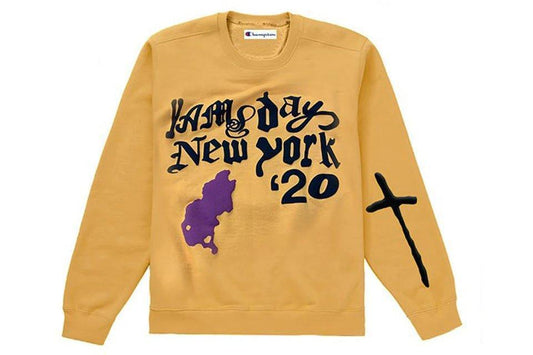 Cactus Plant Flea Market Yams Day In Loving Memory L/S Tee Yellow