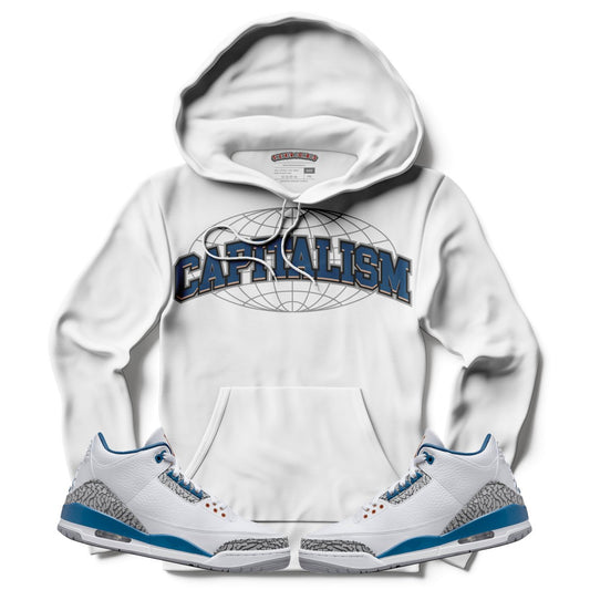 Capitalism (Air Jordan 3 “Wizards” PE) Hoodie - Lucid Soles