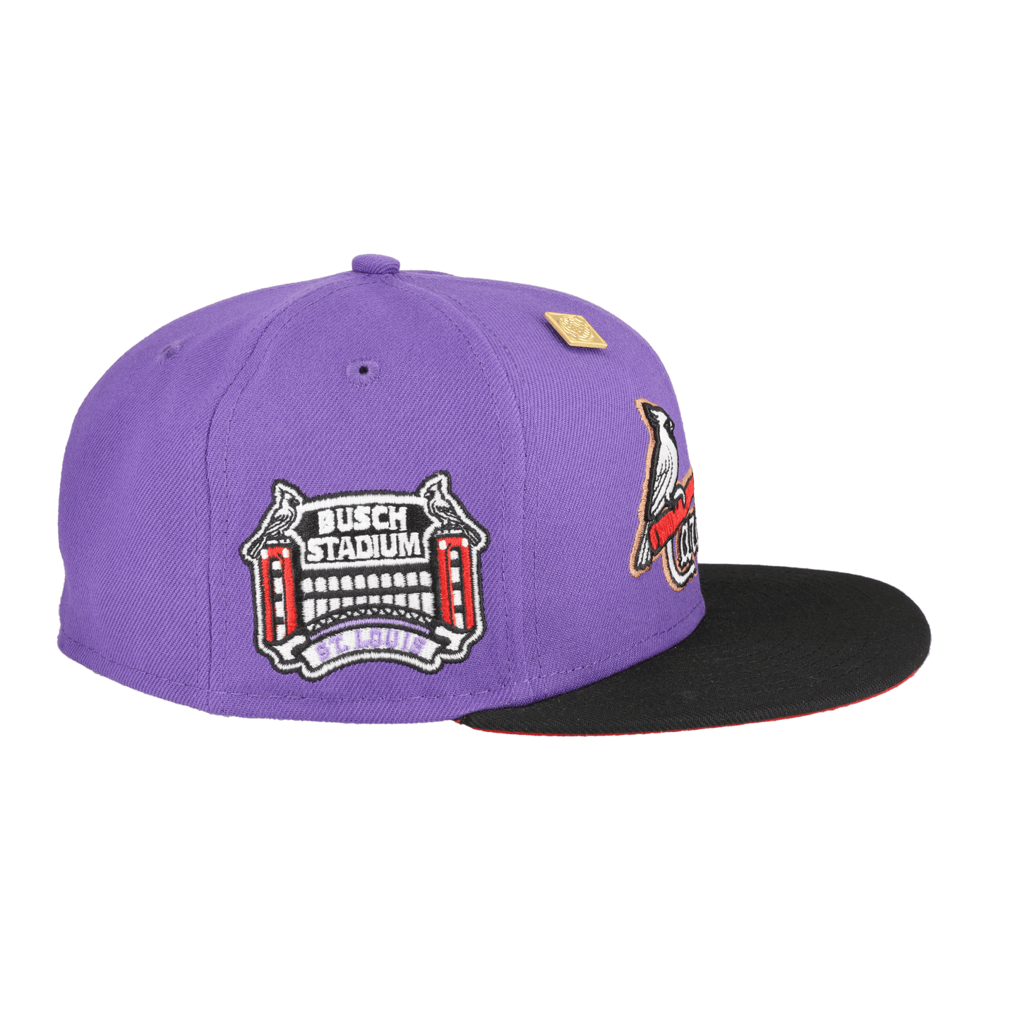 St. Louis Cardinals Busch Stadium Side Patch 59Fifty Fitted Hat - Lucid Soles