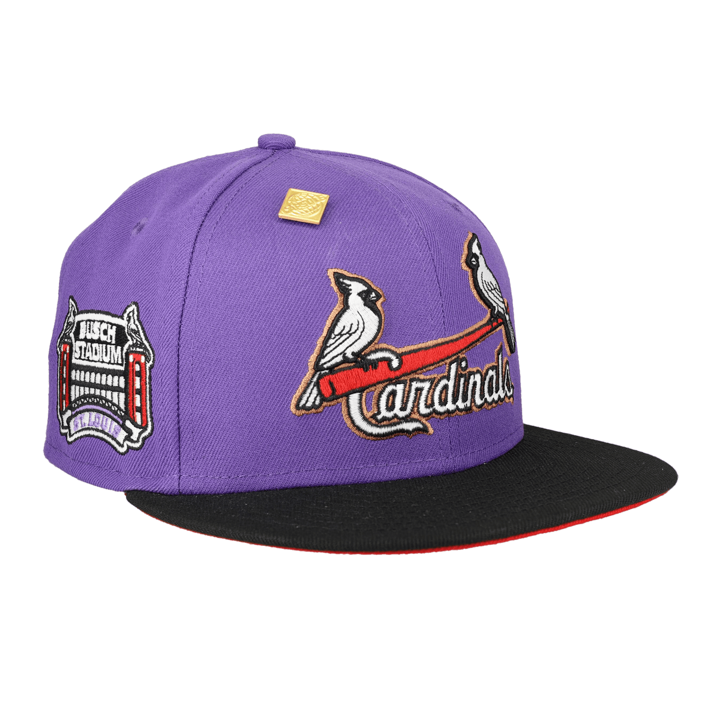 St. Louis Cardinals Busch Stadium Side Patch 59Fifty Fitted Hat - Lucid Soles