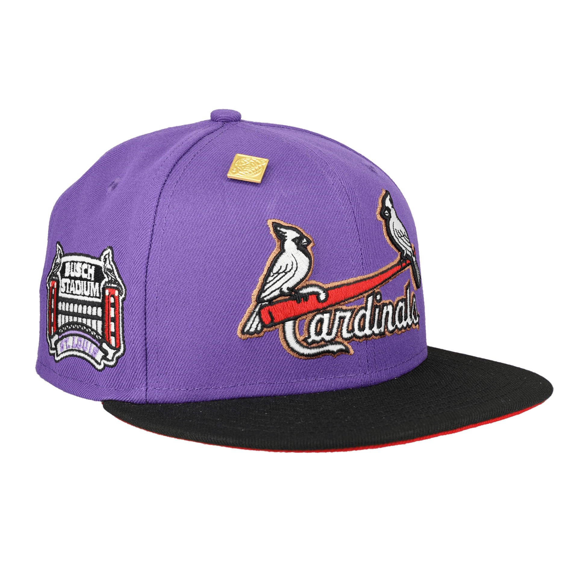 St. Louis Cardinals Busch Stadium Side Patch 59Fifty Fitted Hat - Lucid Soles