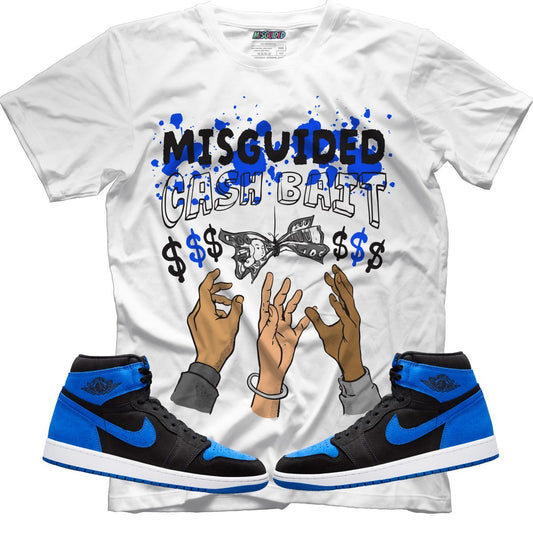 Cash Bait (Air Jordan 1 Royal Reimagined) T-Shirt - Lucid Soles