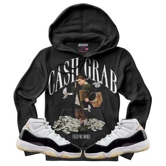 Cash Grab (Air Jordan 11 Gratitude) Hoodie - Lucid Soles