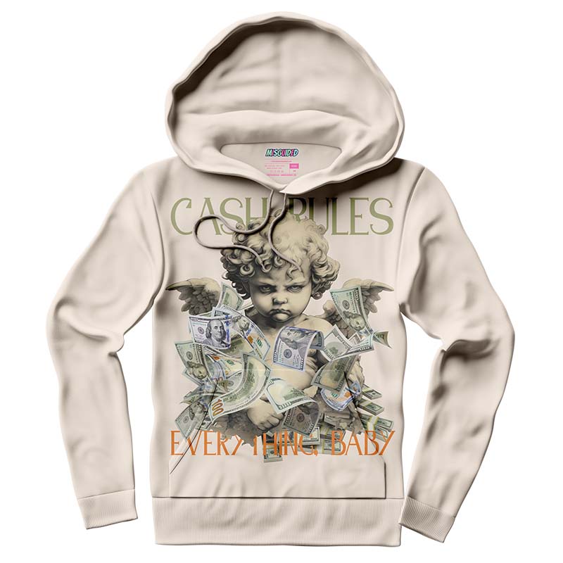 Cash Rules Everything Baby (AIR JORDAN 1 HIGH OG CRAFT “CELADON”) Hoodie - Lucid Soles