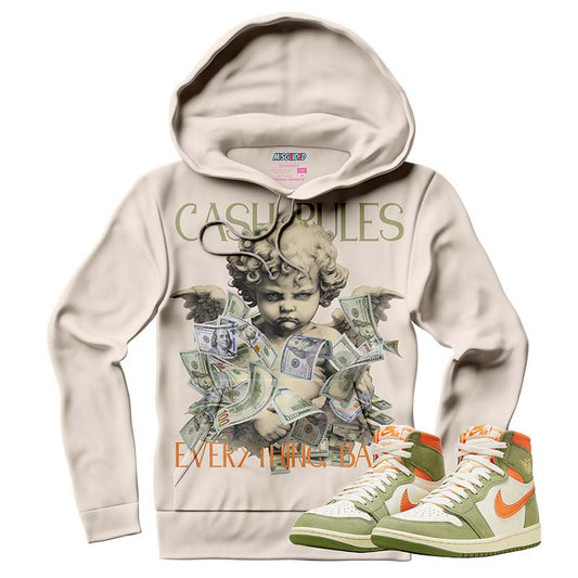 Cash Rules Everything Baby (AIR JORDAN 1 HIGH OG CRAFT “CELADON”) Hoodie - Lucid Soles