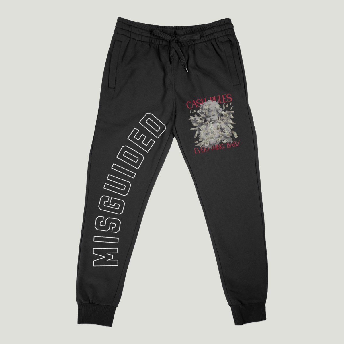 Cash Rules Everything Baby (Air Jordan 8 Playoff) Joggers - Lucid Soles