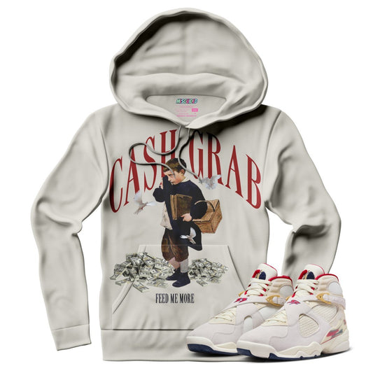 Cash Grab (SOLEFLY X AIR JORDAN 8 “MI CASA ES SU CASA”) Hoodie - Lucid Soles