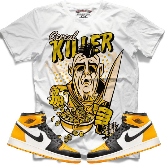 Cereal Killer (Retro 1 Taxi) T-Shirt - Lucid Soles