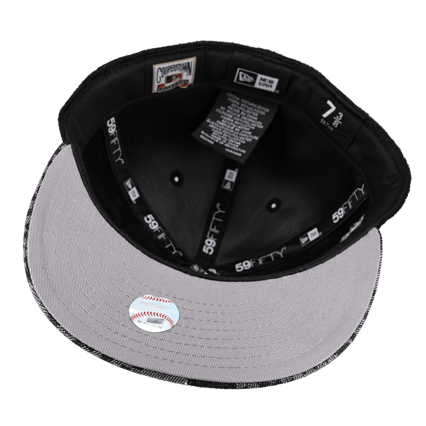 Cleveland Indians Suede Inaugural Season Patch 59Ffity Fitted Hat - Lucid Soles