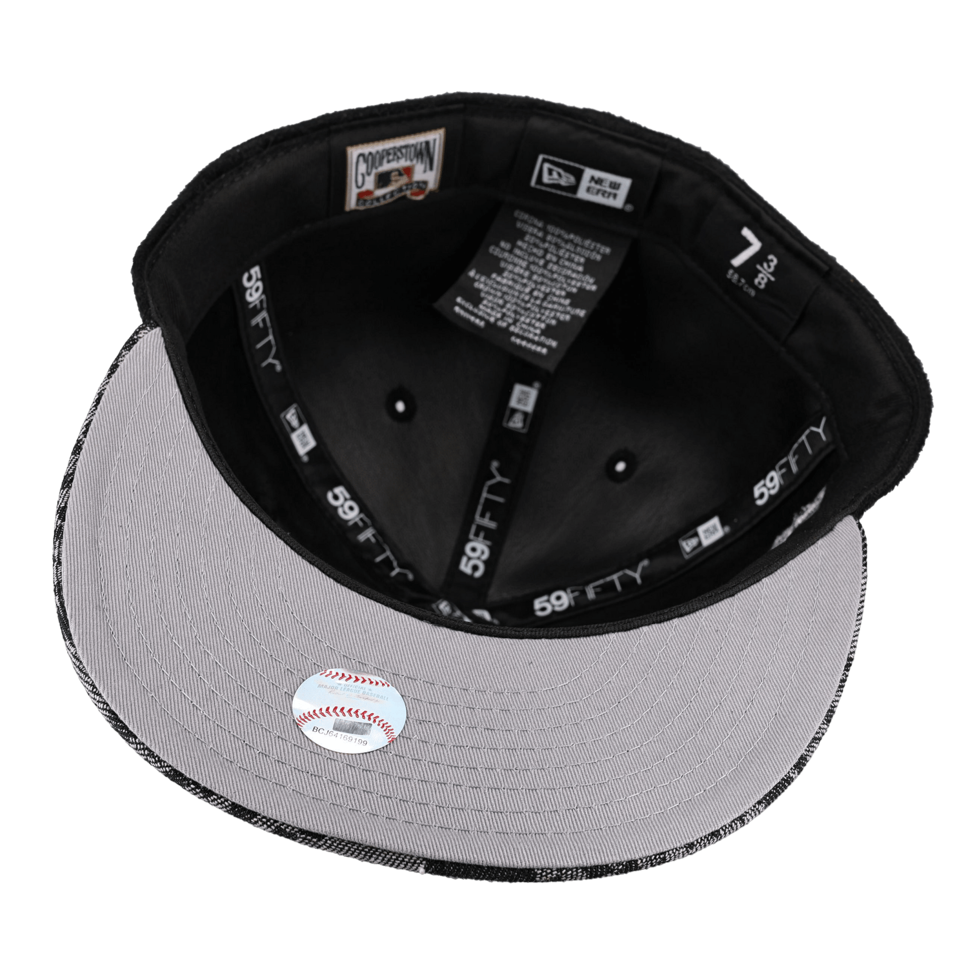 Cleveland Indians Suede Inaugural Season Patch 59Ffity Fitted Hat - Lucid Soles