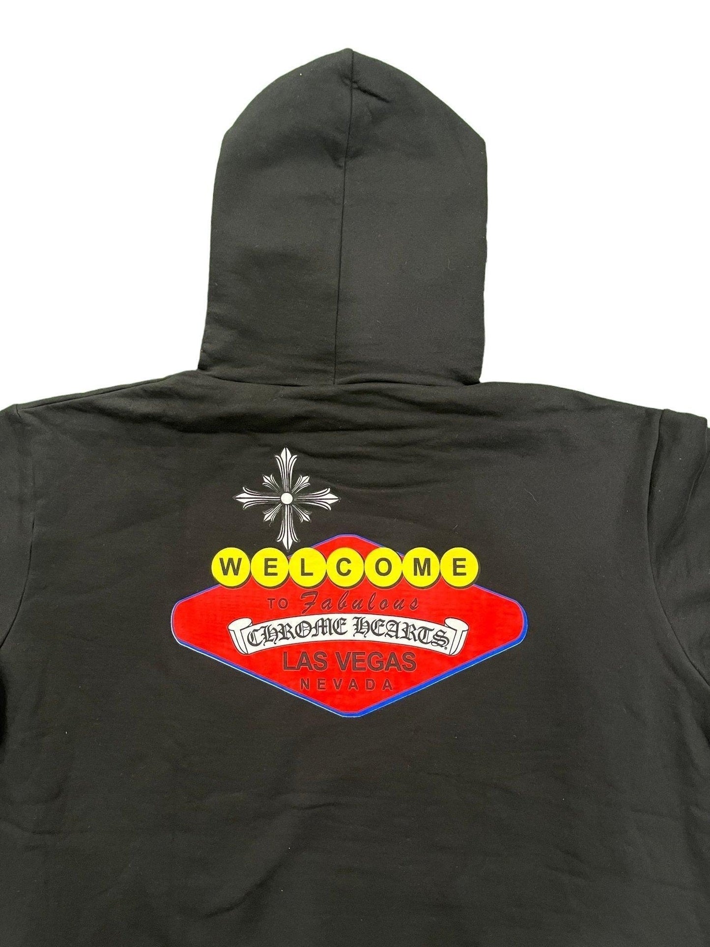 Chrome Hearts Las Vegas Pullover Hoodie Black - Lucid Soles