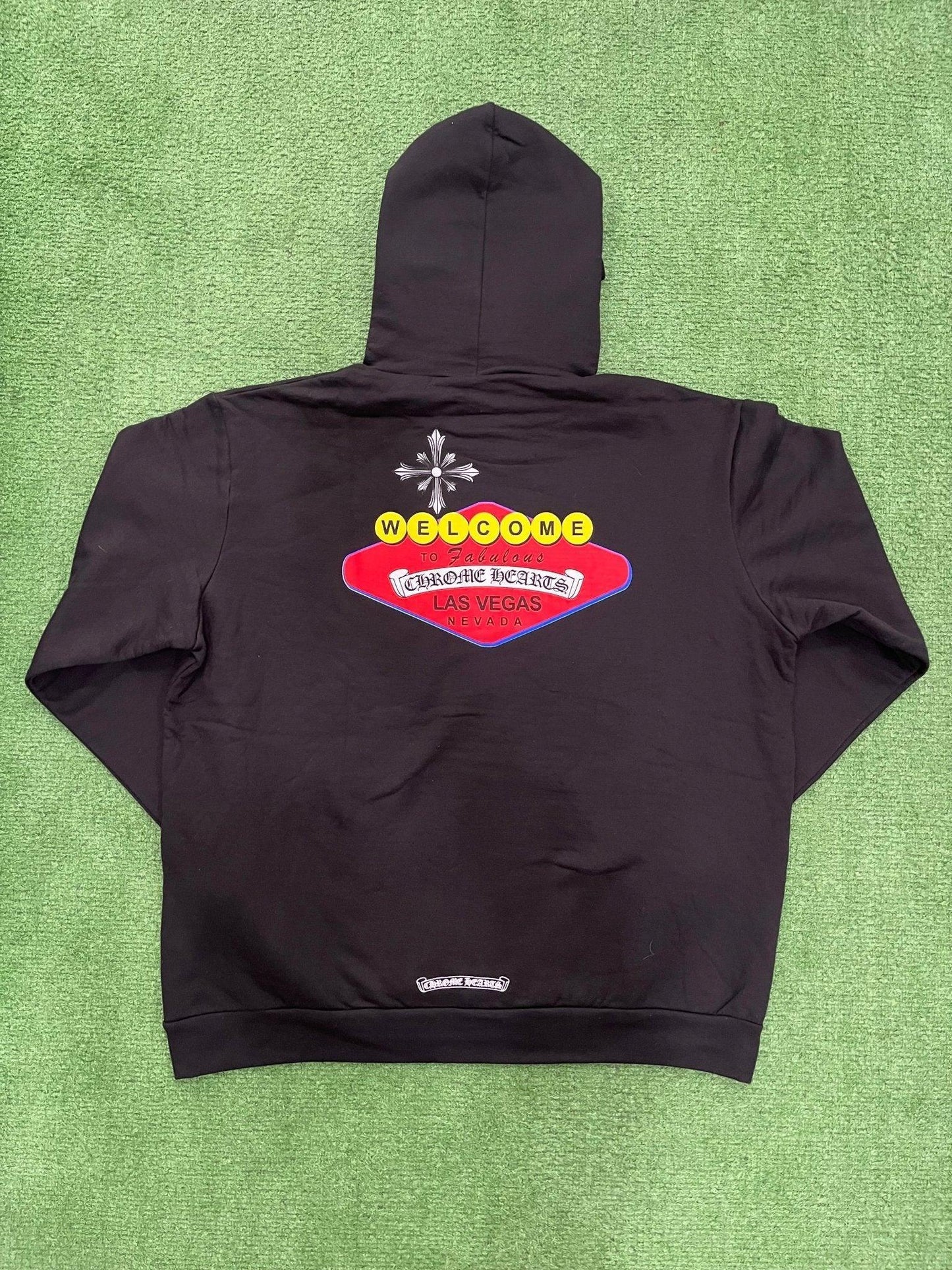 Chrome Hearts Las Vegas Pullover Hoodie Black - Lucid Soles