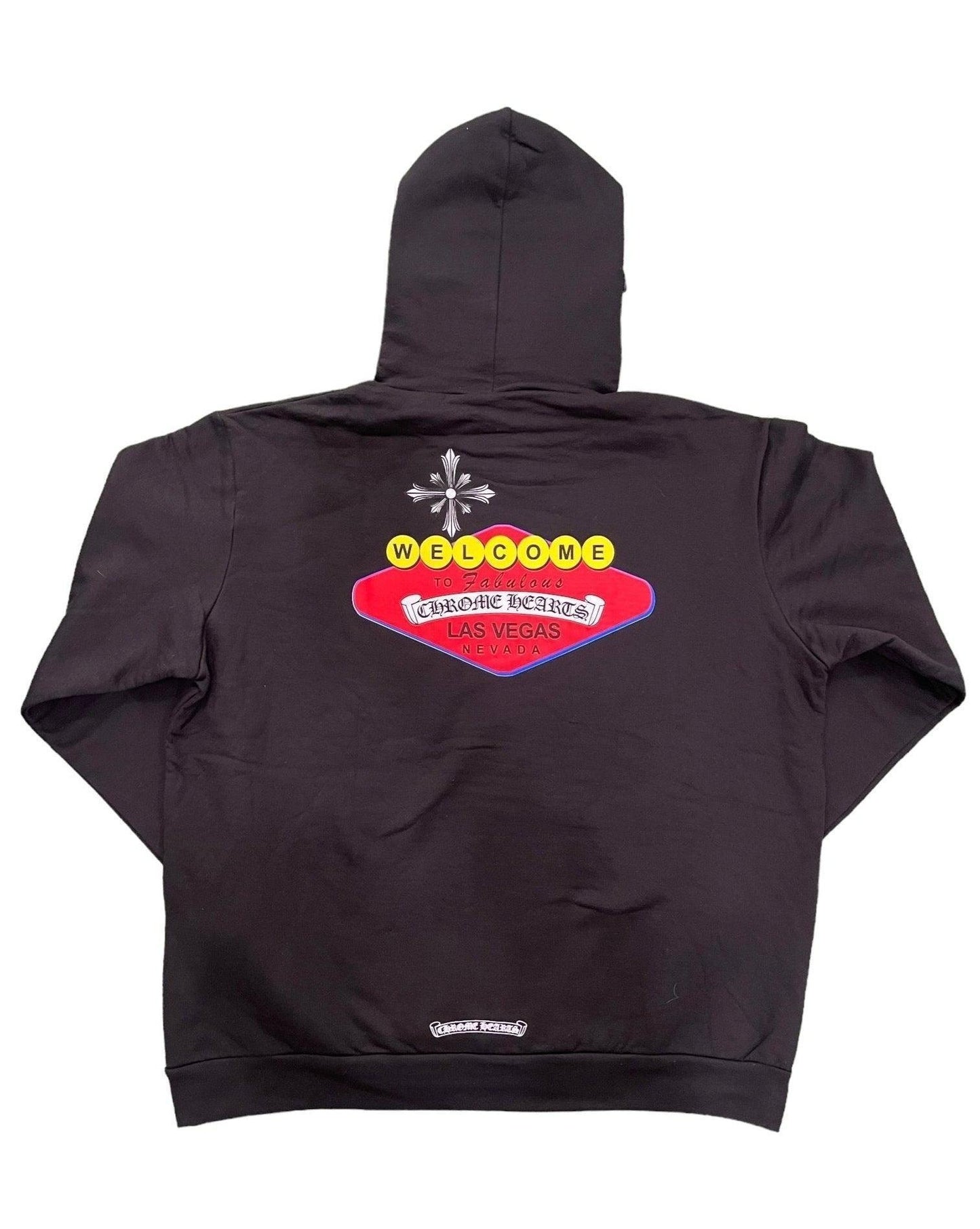 Chrome Hearts Las Vegas Pullover Hoodie Black - Lucid Soles
