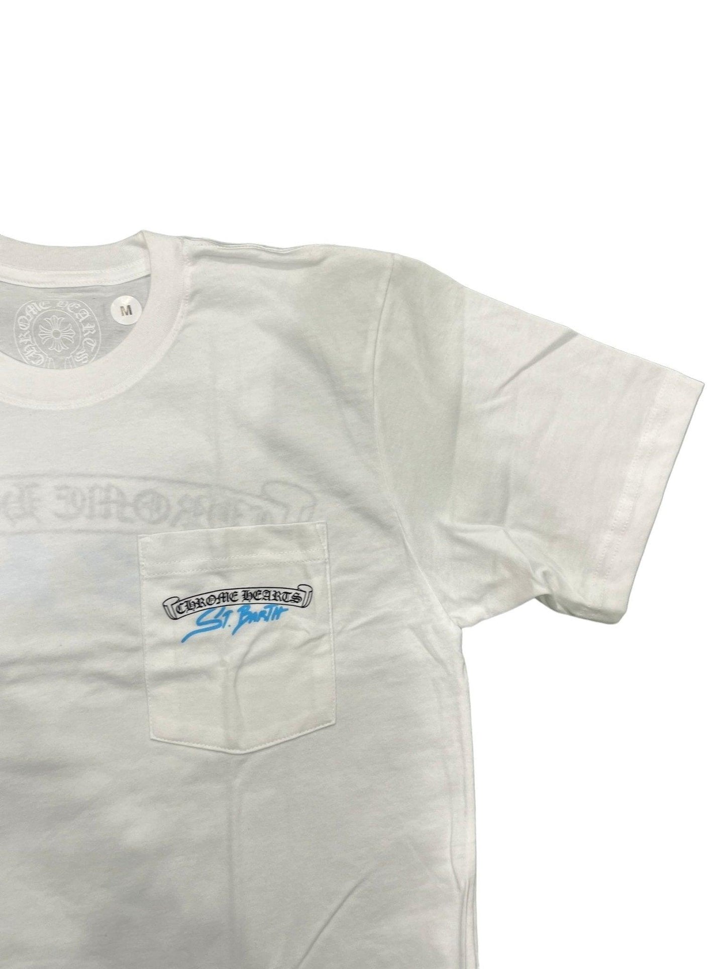 Chrome Hearts St. Barth Horseshoe T-Shirt White - Lucid Soles