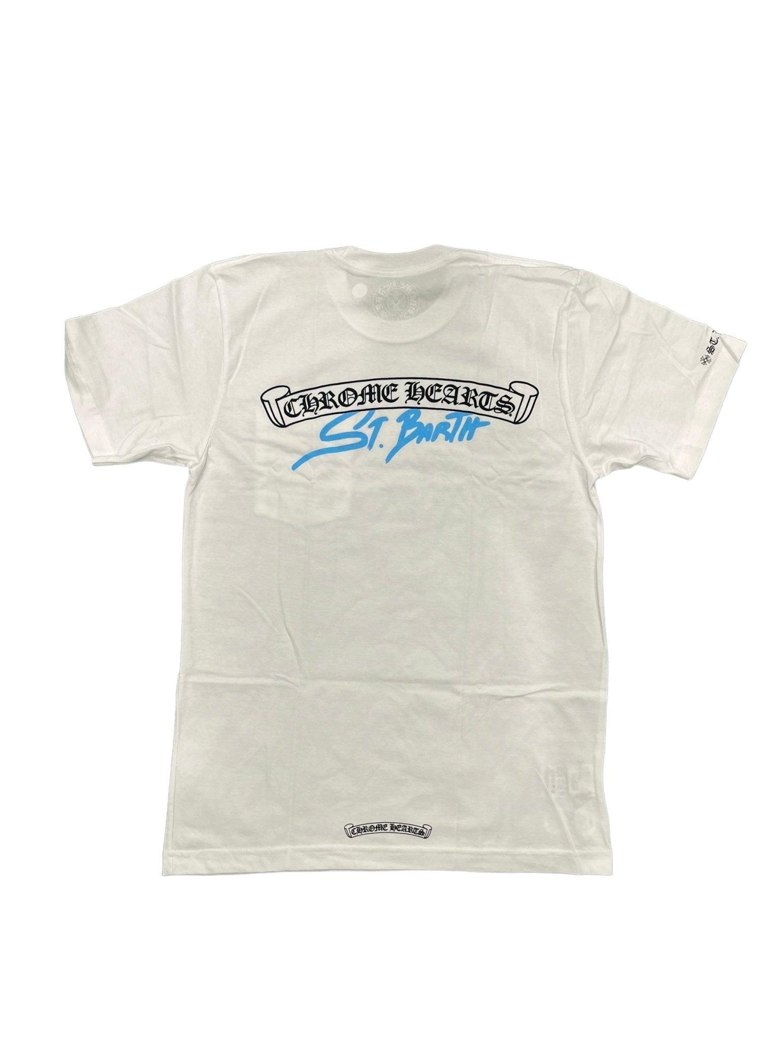 Chrome Hearts St. Barth Horseshoe T-Shirt White - Lucid Soles