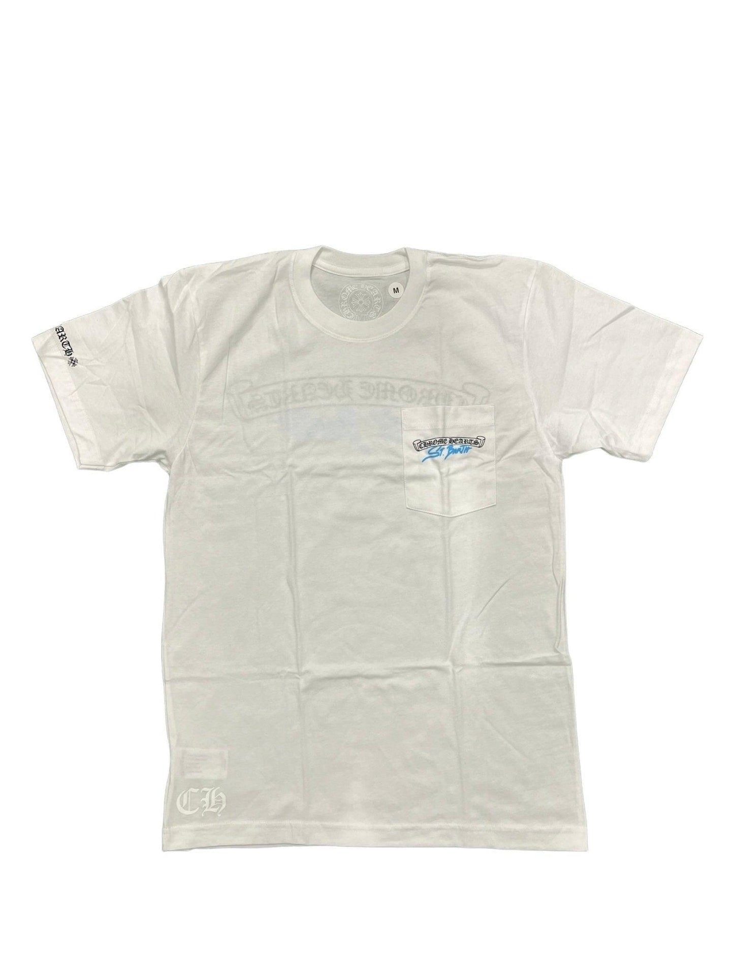 Chrome Hearts St. Barth Horseshoe T-Shirt White - Lucid Soles