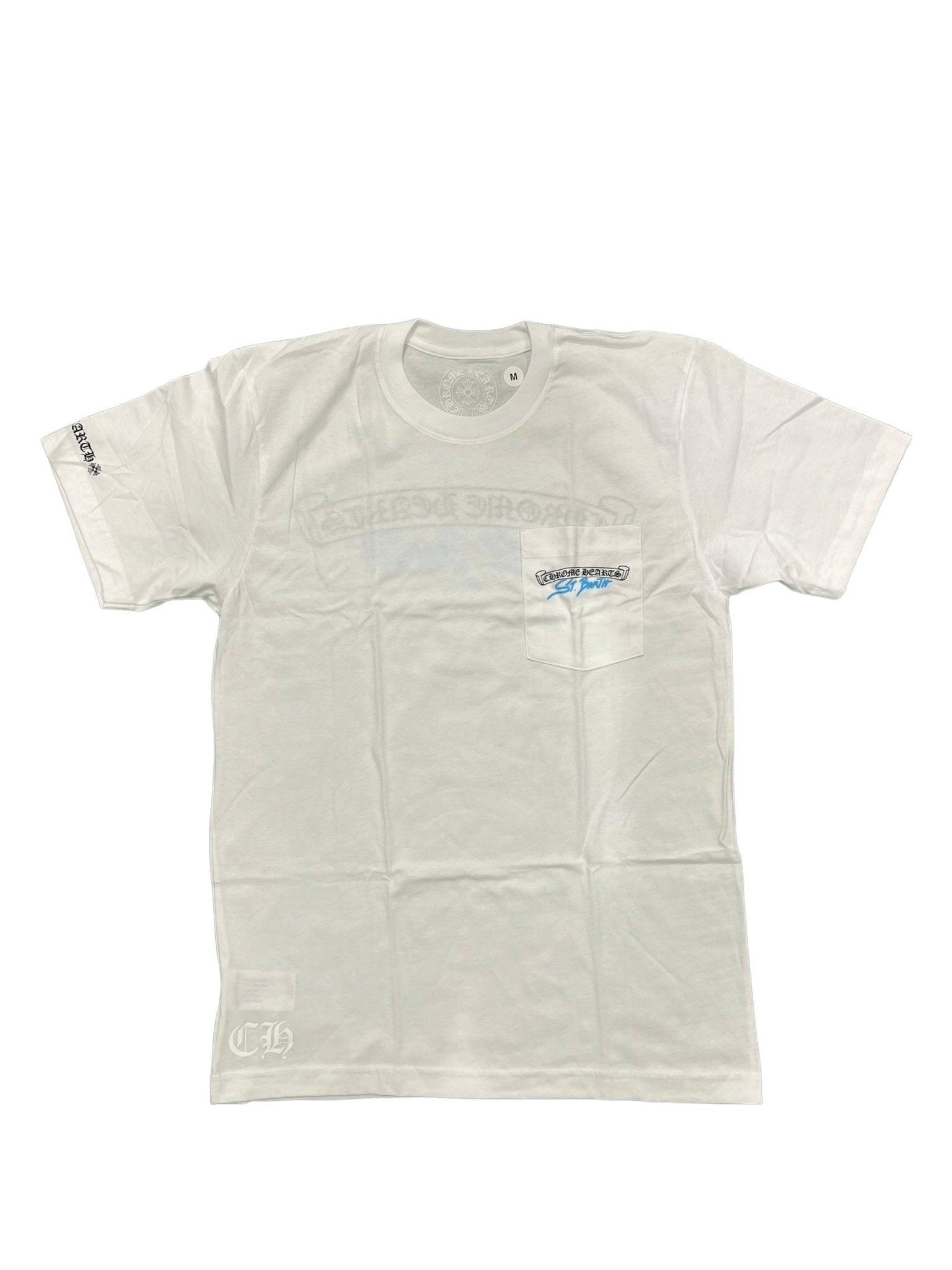 Chrome Hearts St. Barth Horseshoe T-Shirt White - Lucid Soles