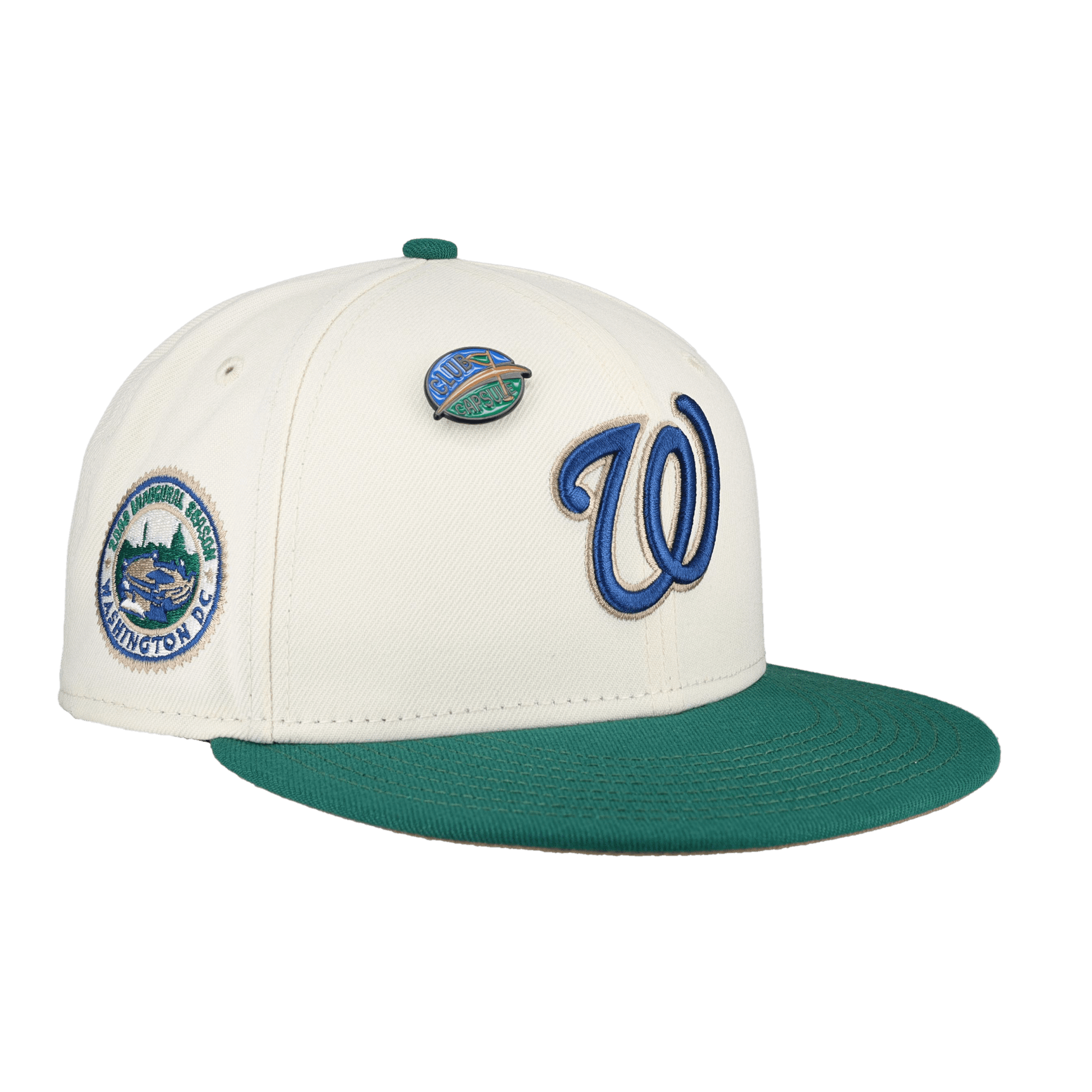 Washington Nationals Capsule Club Collection 2008 Inaugural Season Fitted Hat - Lucid Soles