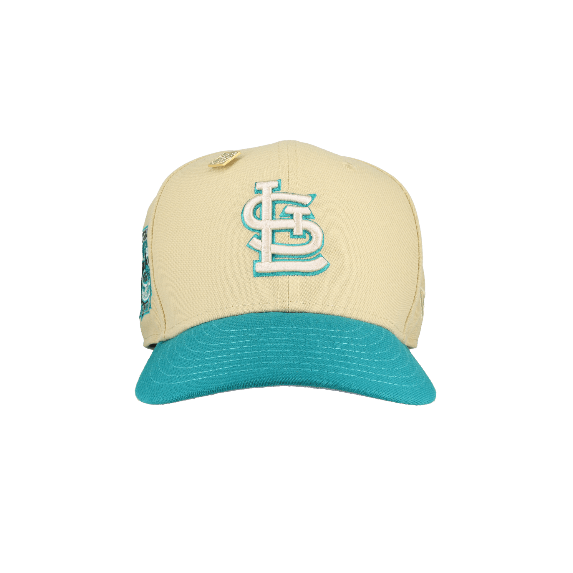 St. Louis Cardinals Busch Stadium Final Season Patch 59Fifty Fitted Hat - Lucid Soles