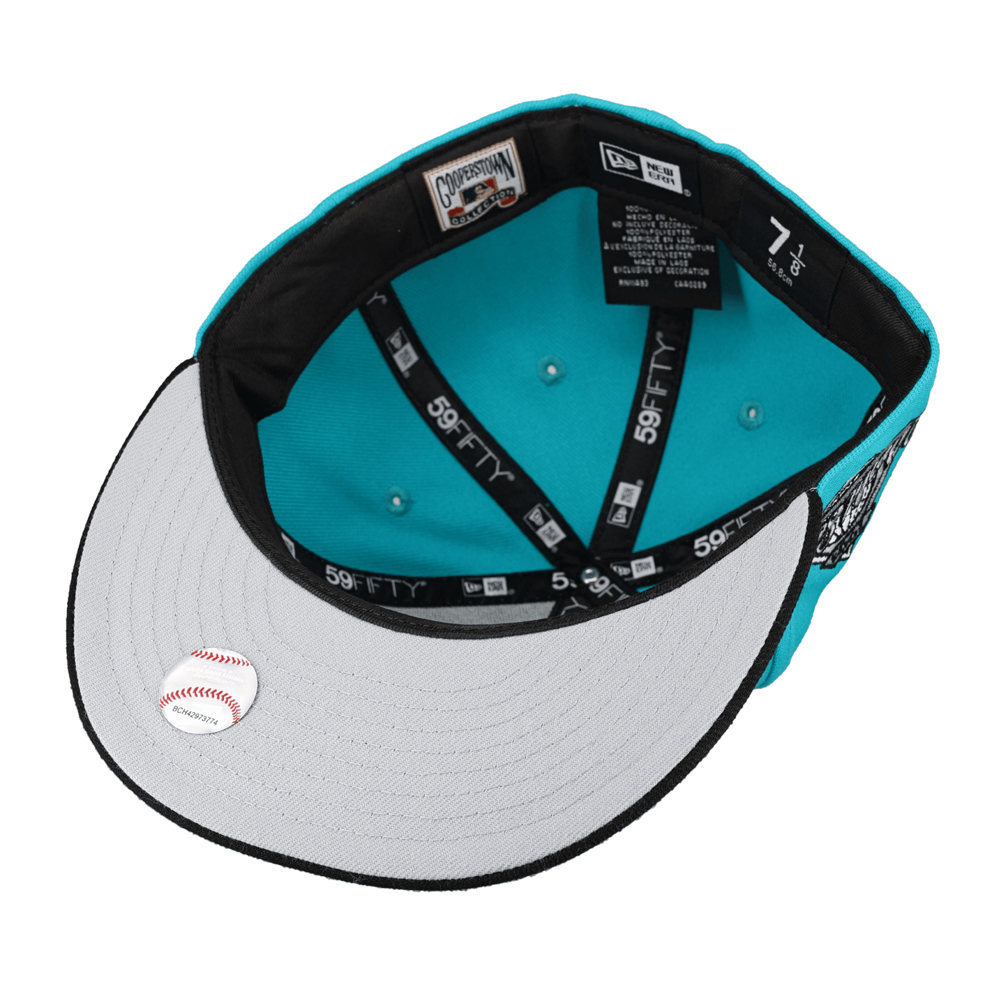 Toronto Blue Jays Color Bleed Collection 1993 World Series Fitted Hat - Lucid Soles