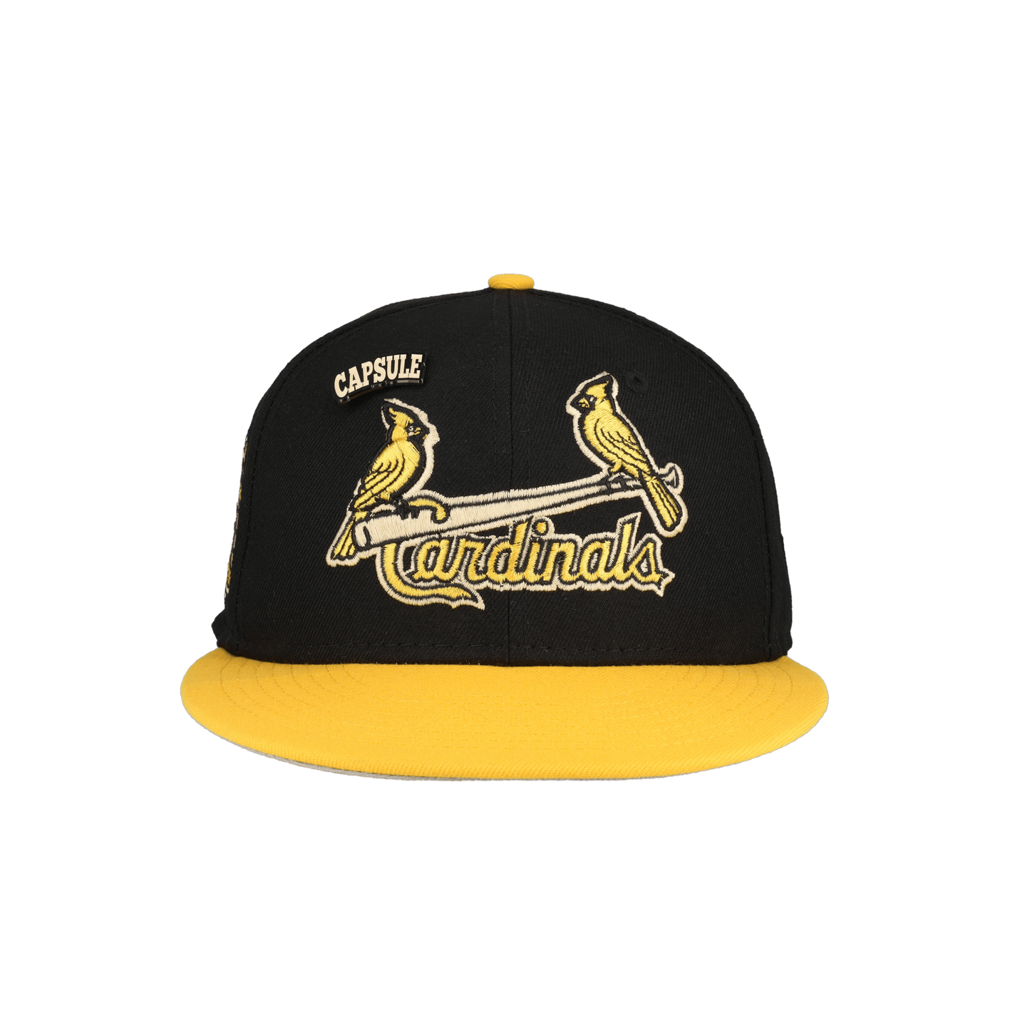 St. Louis Cardinals Colors in Cream 2.0 Collection Busch Stadium Fitted Hat - Lucid Soles