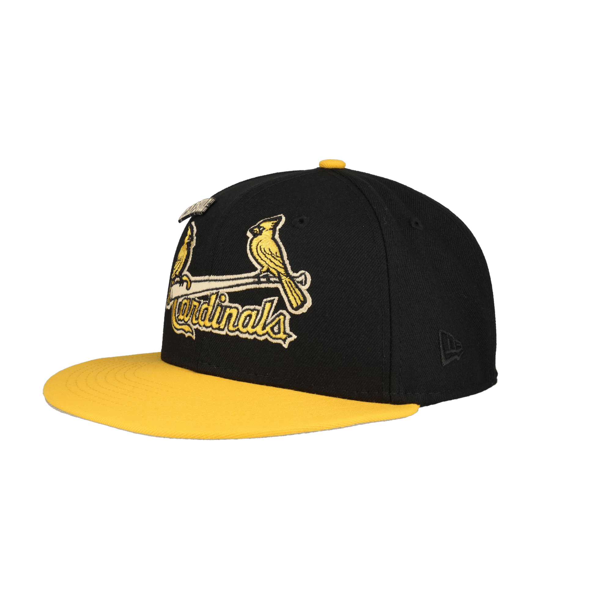 St. Louis Cardinals Colors in Cream 2.0 Collection Busch Stadium Fitted Hat - Lucid Soles