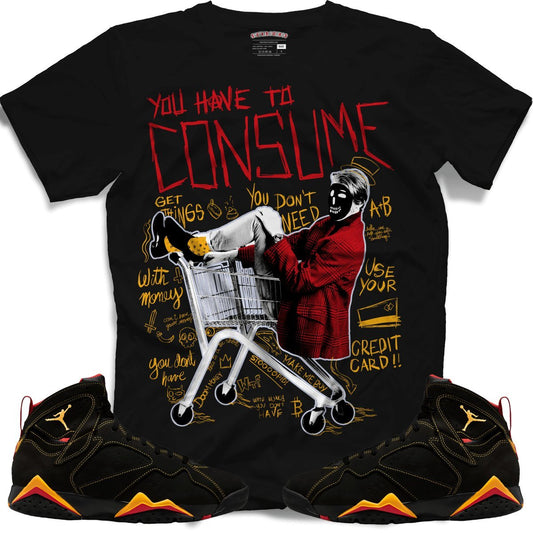 Consume Me (Retro 7 Citrus) T-Shirt - Lucid Soles