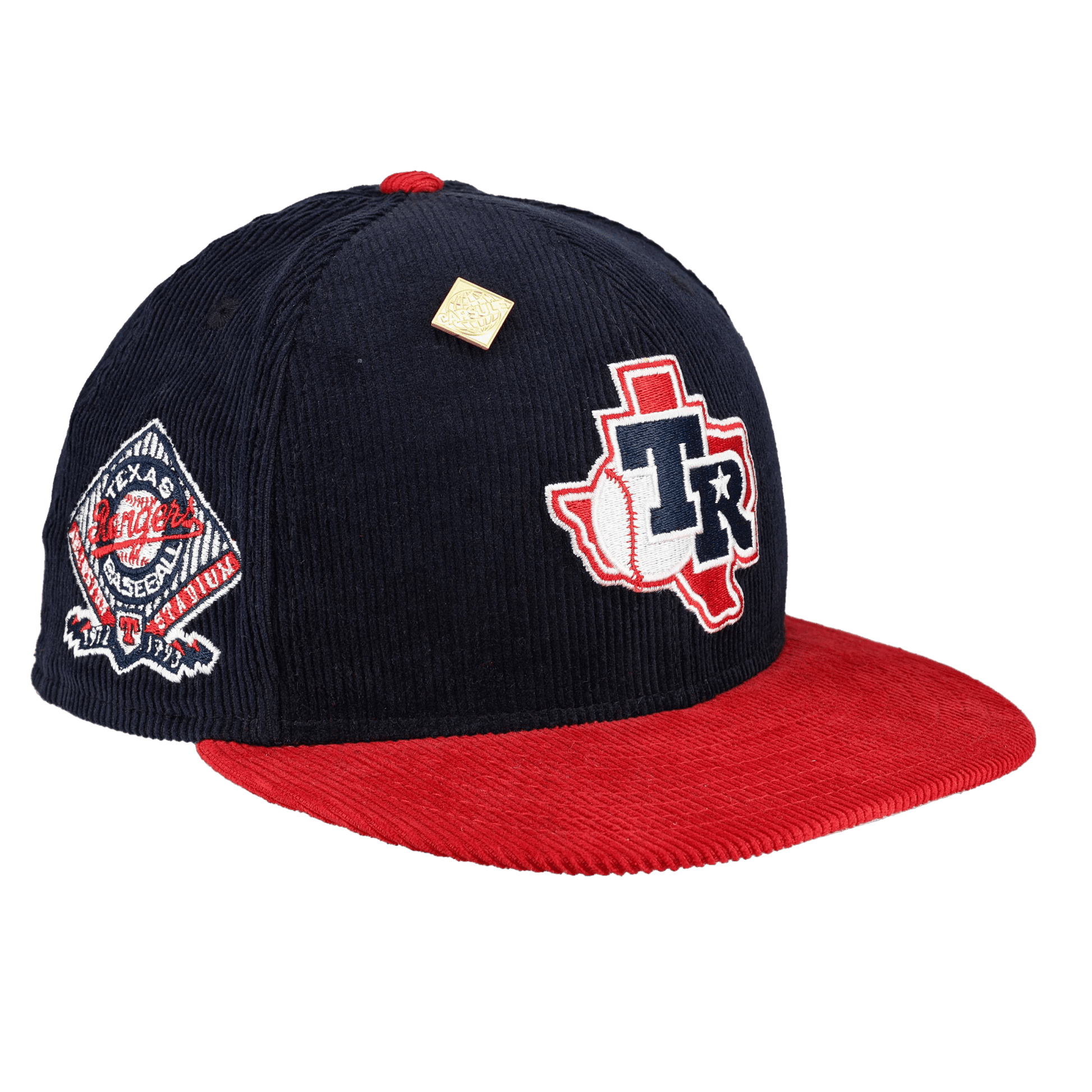 Texas Rangers Act Accordingly Collection Arlington Stadium Patch Fitted Hat - Lucid Soles