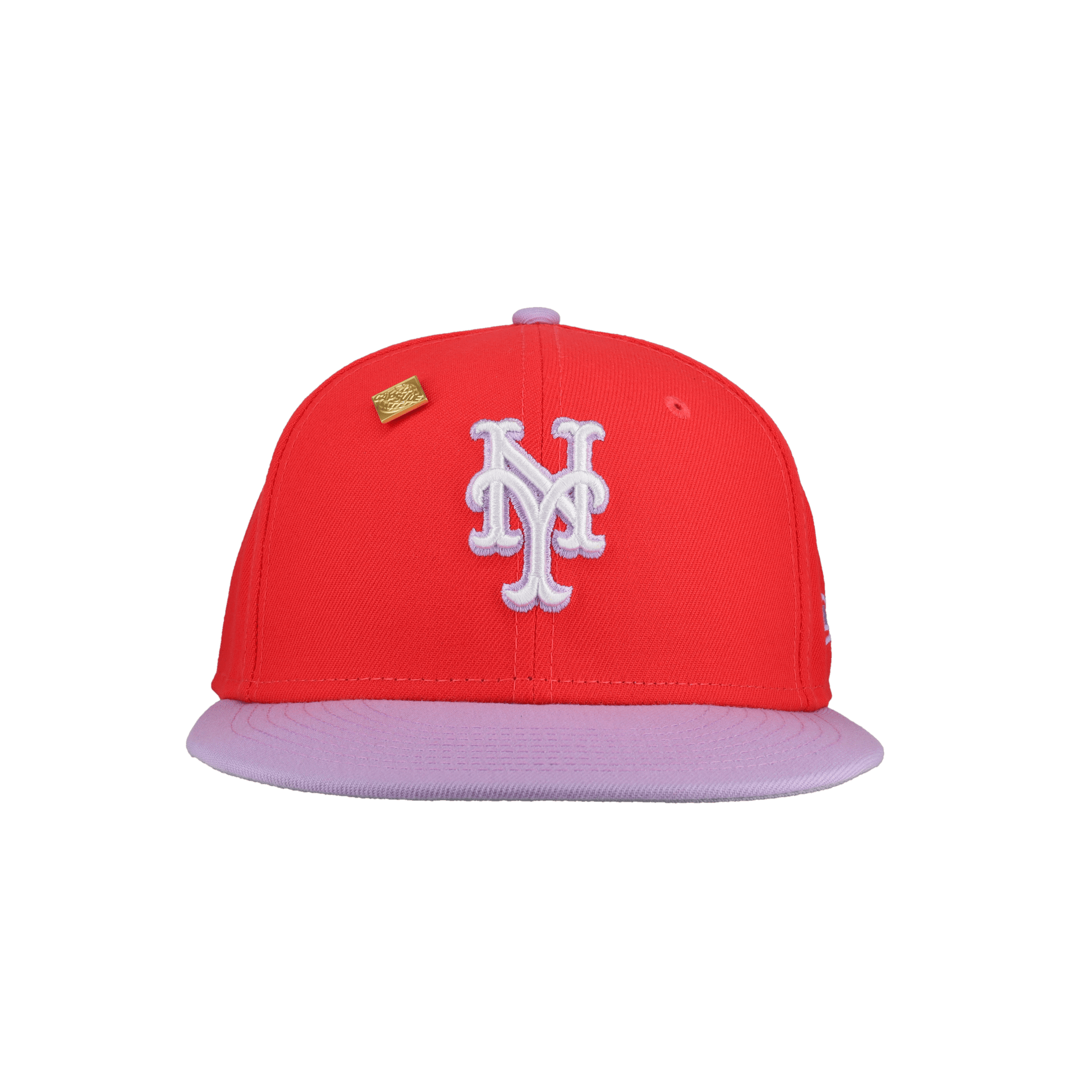 New York Mets Two - Tone Color Pack Red Cap 59Fifty Fitted Hat - Lucid Soles