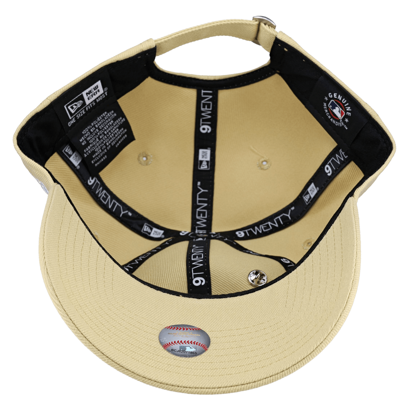 New York Yankees New Era 9Twenty Adjustable Hat (Vegas Gold) - Lucid Soles