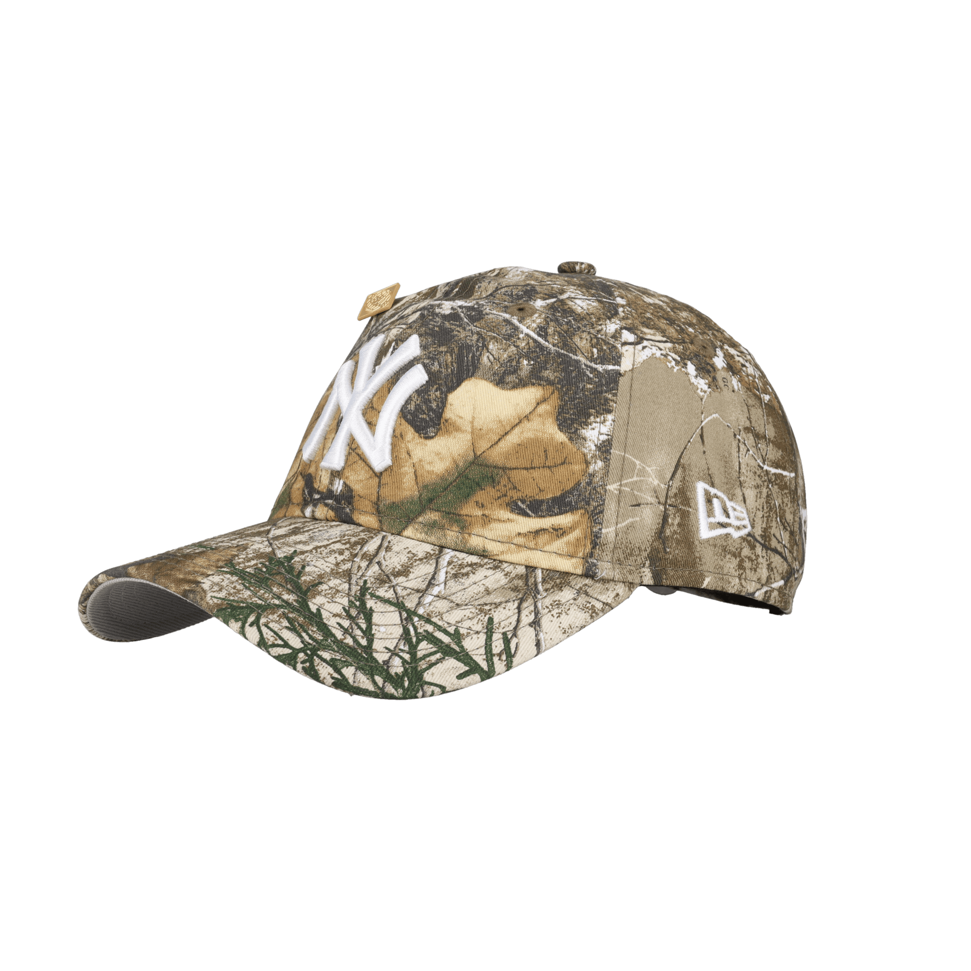 New York Yankees New Era 9Twenty Adjustable Hat (Real tree Camo) - Lucid Soles