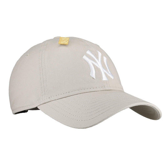 New York Yankees New Era 9Twenty Adjustable Hat (Stone) - Lucid Soles