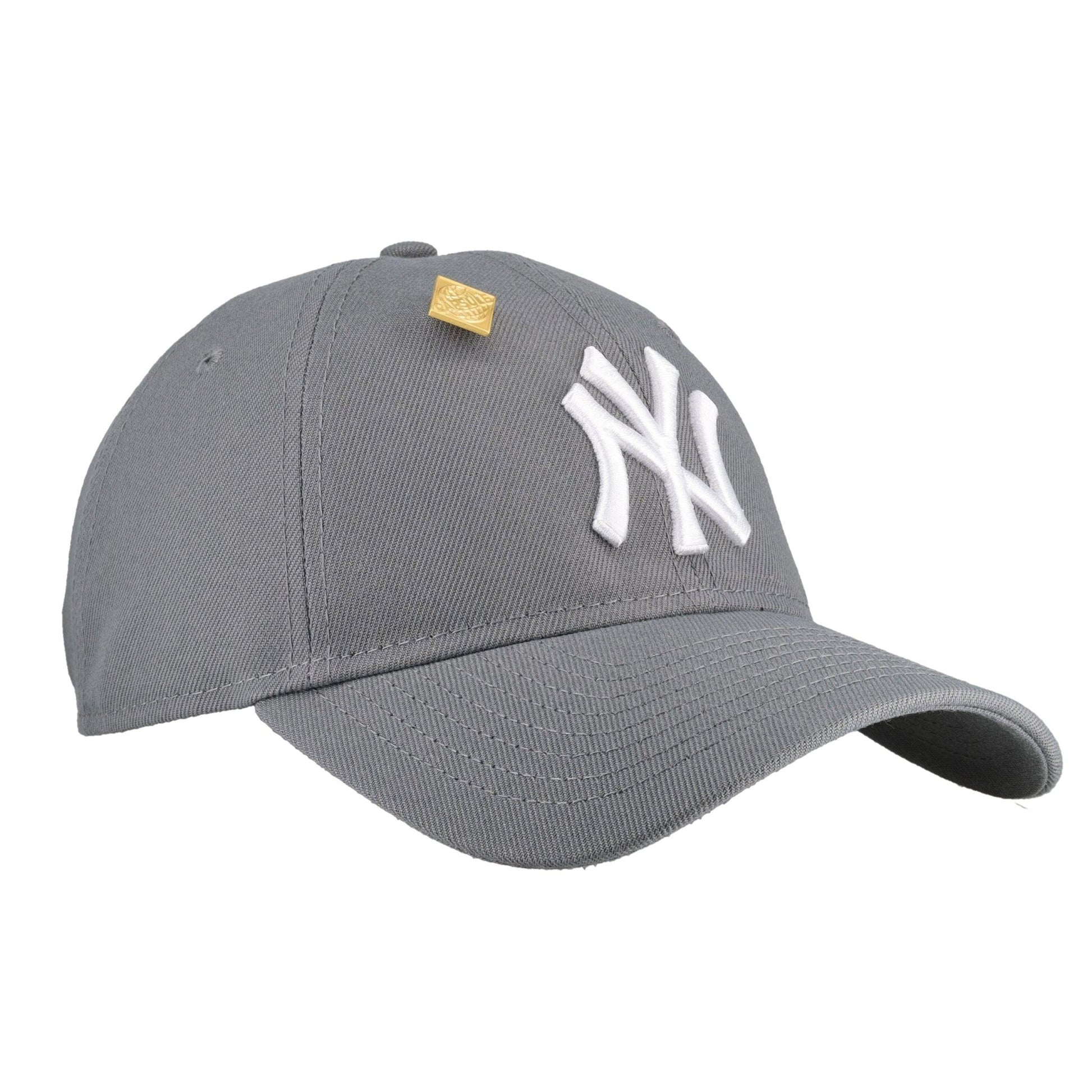 New York Yankees New Era 9Twenty Adjustable Hat (Storm Grey) - Lucid Soles