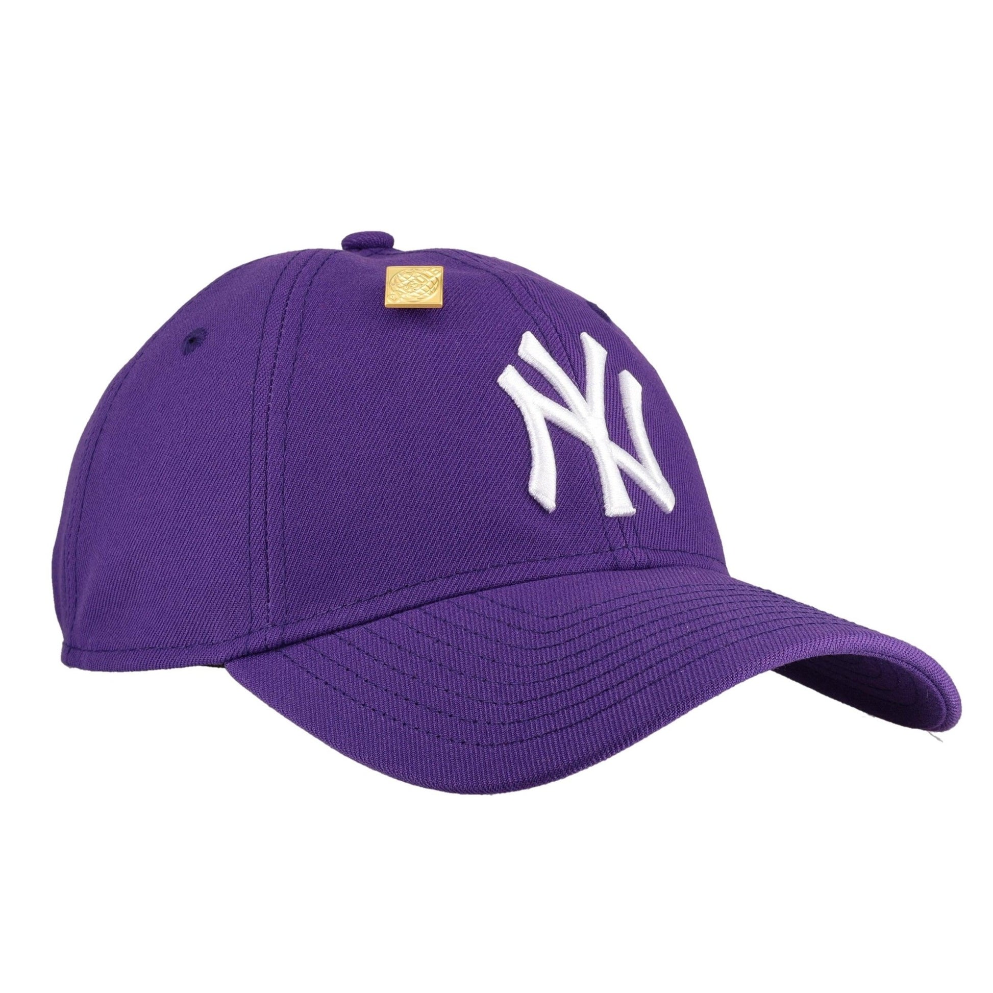 New York Yankees New Era 9Twenty Adjustable Hat (True Purple) - Lucid Soles