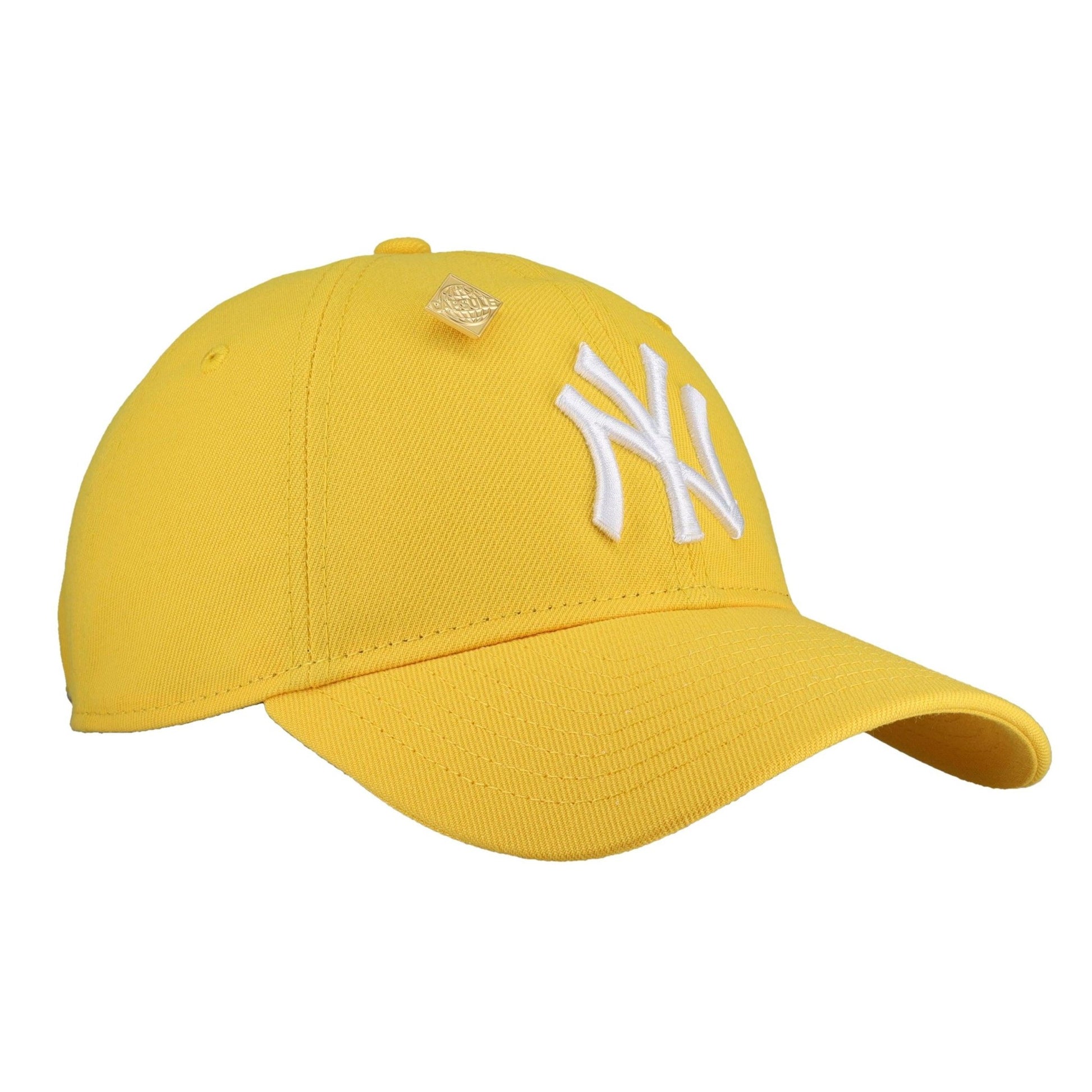 New York Yankees New Era 9Twenty Adjustable Hat (Canary Yellow) - Lucid Soles