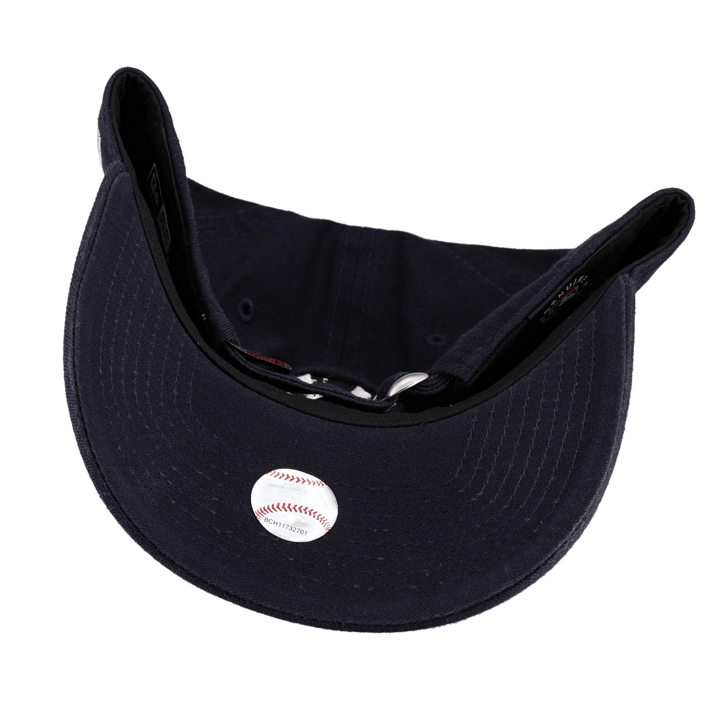 New York Yankees New Era 9Twenty Adjustable Women's Hat (Navy Script) - Lucid Soles