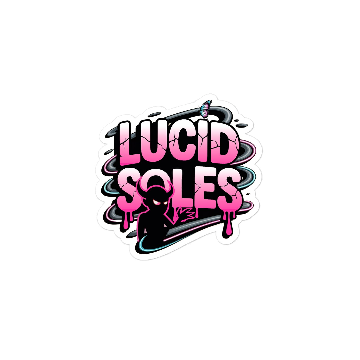 LUCID SOLES LOGO STICKERS - Lucid Soles