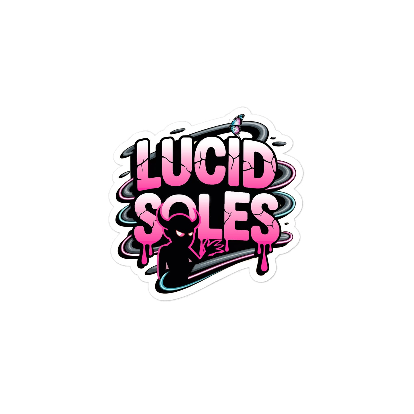 LUCID SOLES LOGO STICKERS - Lucid Soles