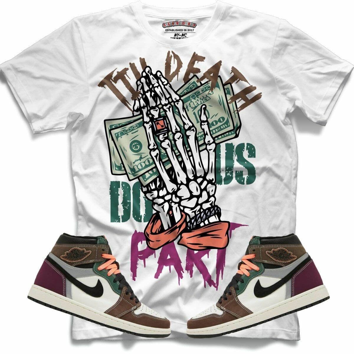 Do Us Part (Retro 1 Craft) T-Shirt - Lucid Soles