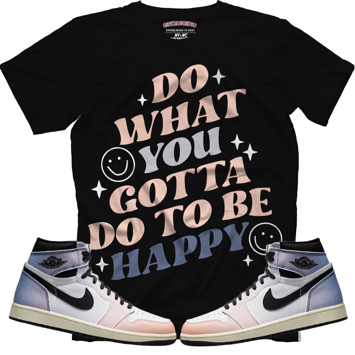 Do What You Gotta Do ( Air Jordan 1 Skyline) T-Shirt - Lucid Soles