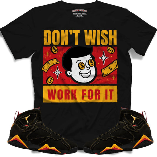 Dont Wish For it (Retro 7 Citrus) T-Shirt - Lucid Soles