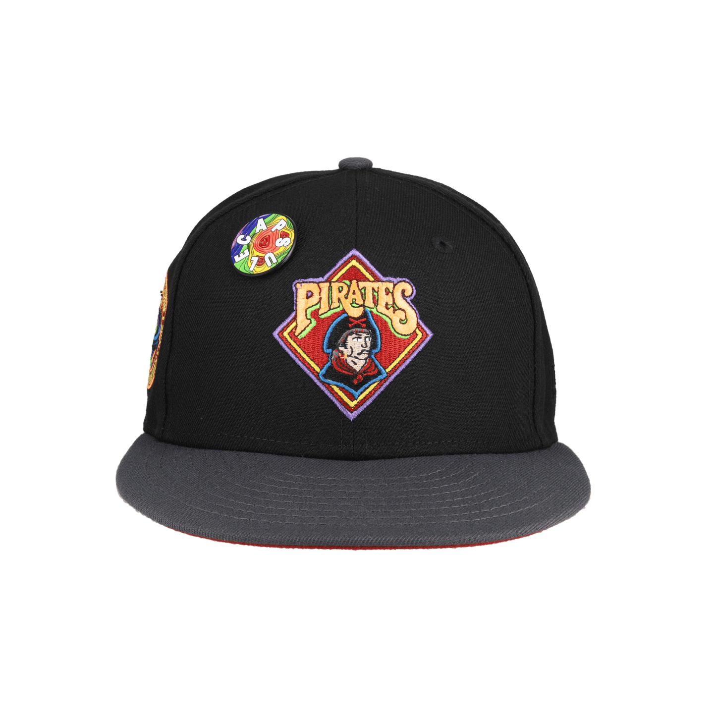 Pittsburgh Pirates Capsule Doppler Radar Collection Three Rivers Stadium Fitted Hat - Lucid Soles