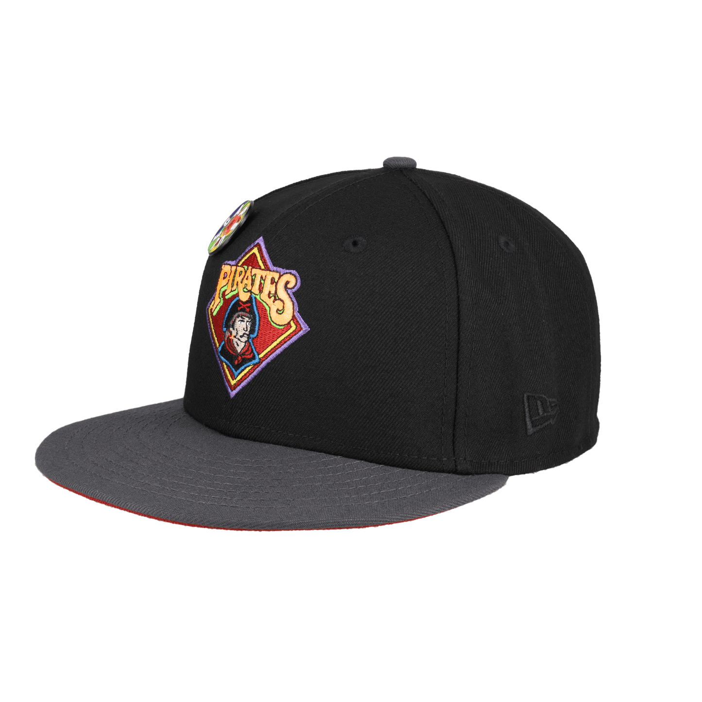 Pittsburgh Pirates Capsule Doppler Radar Collection Three Rivers Stadium Fitted Hat - Lucid Soles