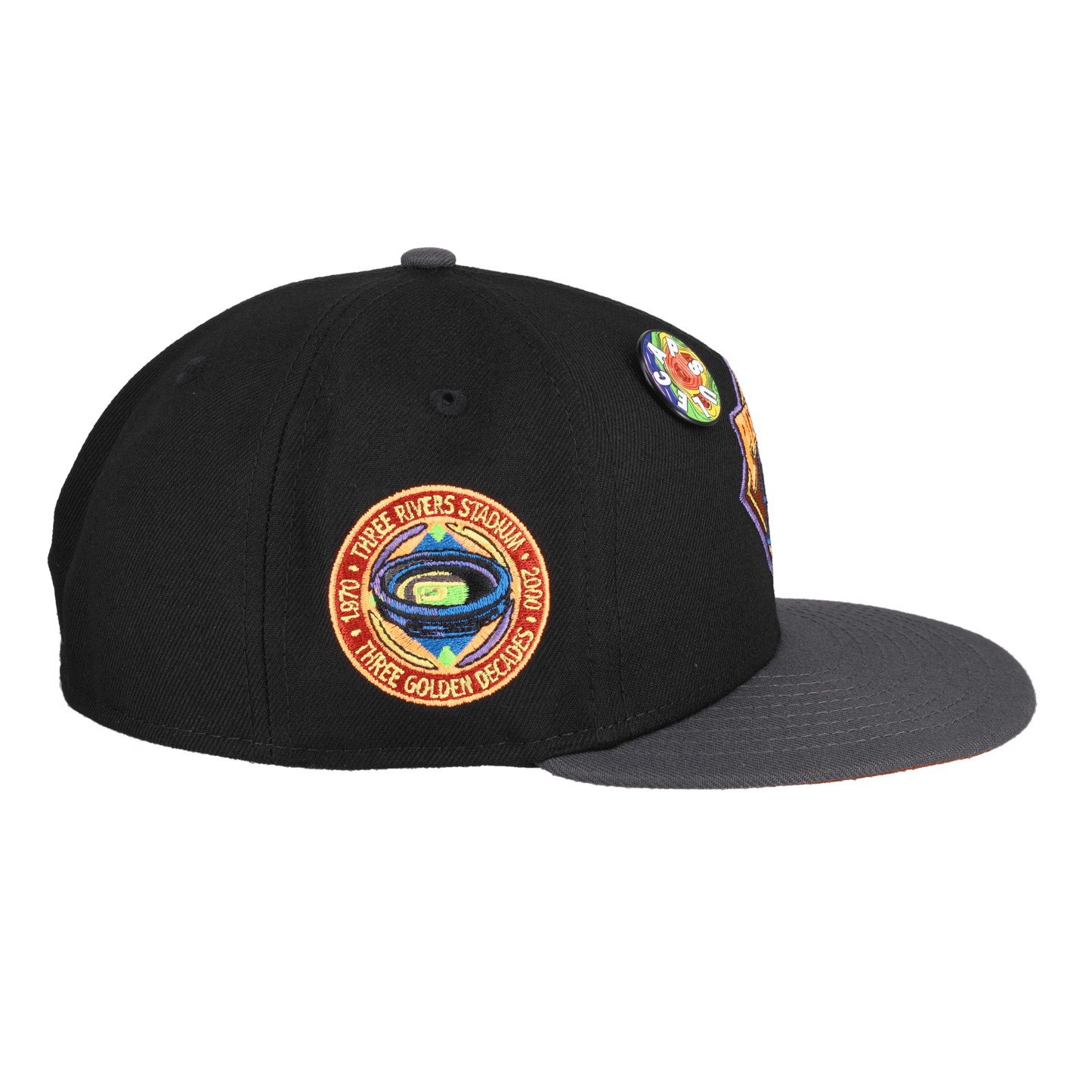 Pittsburgh Pirates Capsule Doppler Radar Collection Three Rivers Stadium Fitted Hat - Lucid Soles