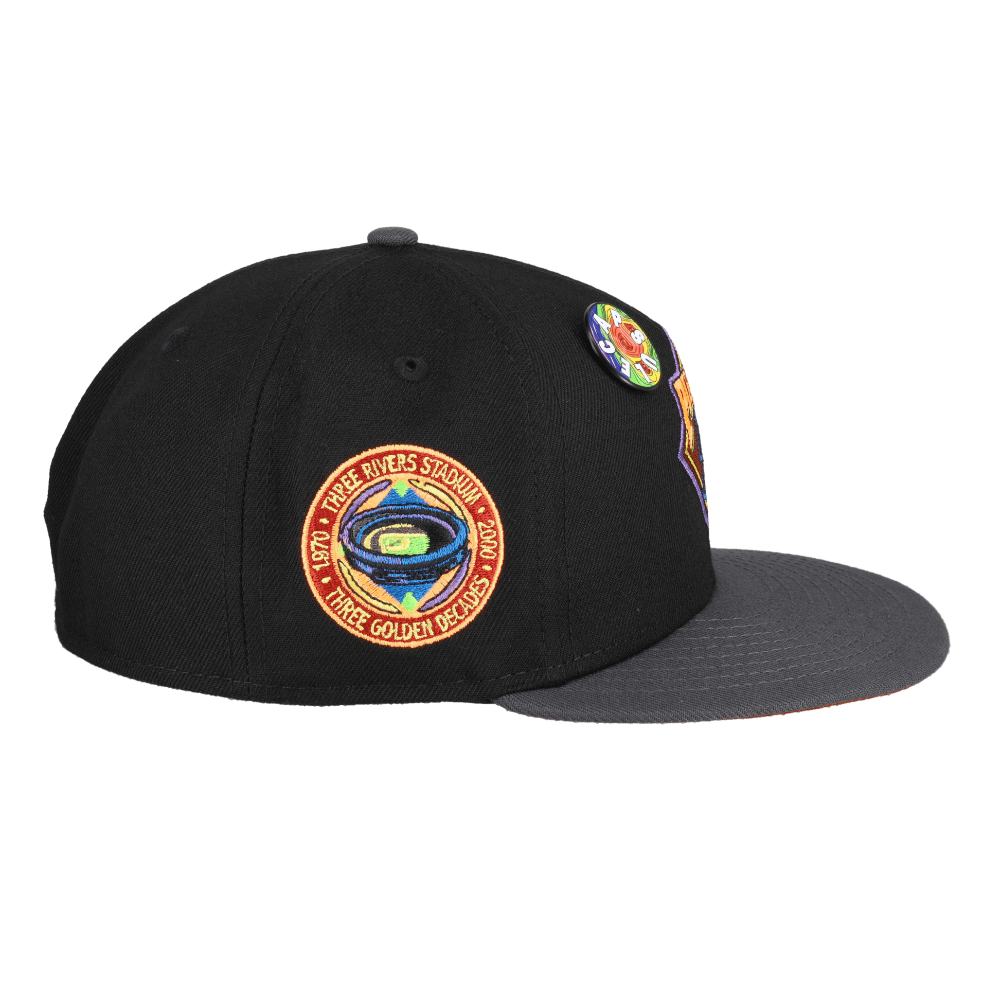 Pittsburgh Pirates Capsule Doppler Radar Collection Three Rivers Stadium Fitted Hat - Lucid Soles