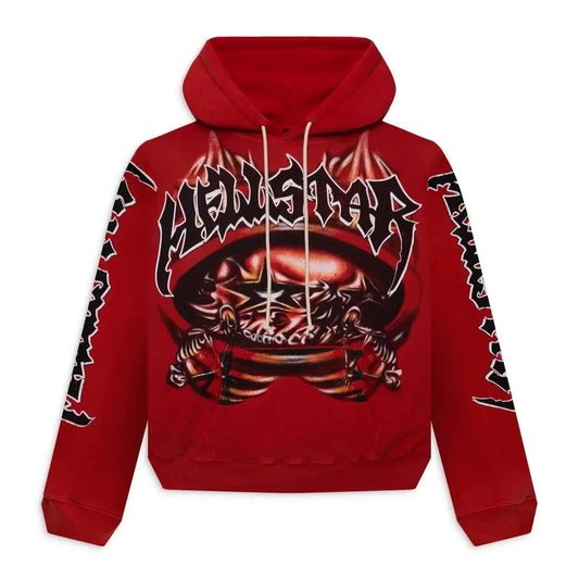 Hellstar Halloween Sport Hoodie Red - Lucid Soles
