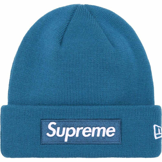 Supreme Box Logo Beanie (FW23) Blue - Lucid Soles