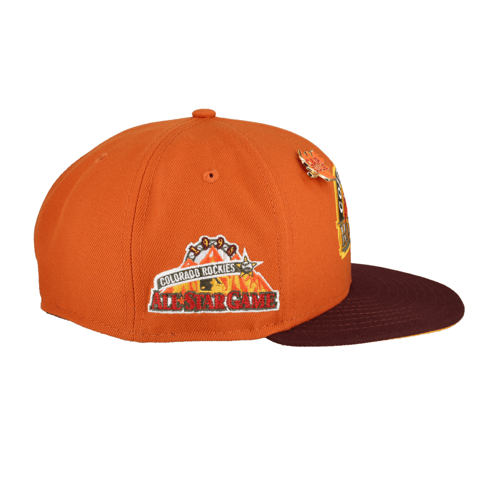 Colorado Rockies Fall Collection 1998 All Star Game Fitted Hat - Lucid Soles