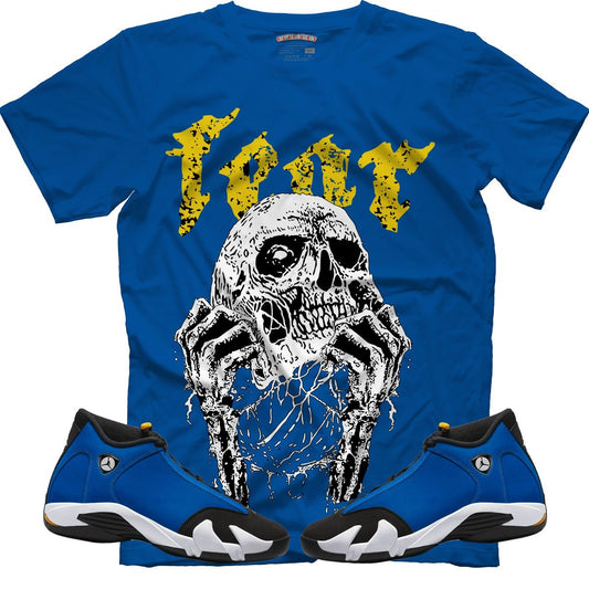 Fear (Air Jordan 14 Laney) T-Shirt - Lucid Soles